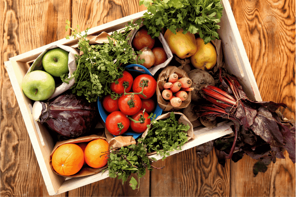 Vegetables for living cheaply in Sweden