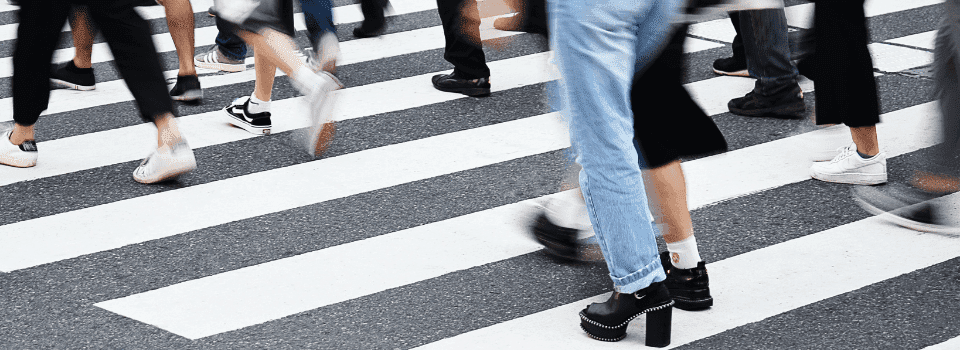Pedestrians in Sweden – a priority